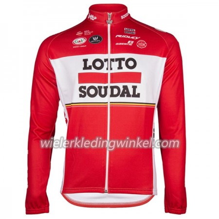 Wielershirt 2017 Lotto Soudal N001 Lange Mouw
